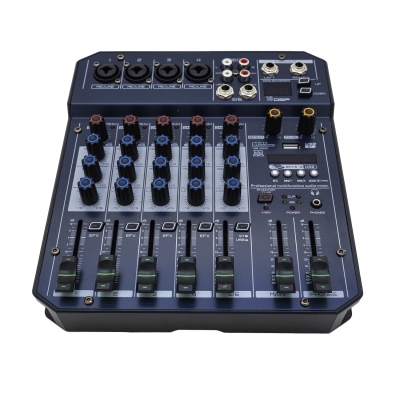 Внешняя 6-канальная звуковая карта WYW T6 (Микшерный пульт)-2